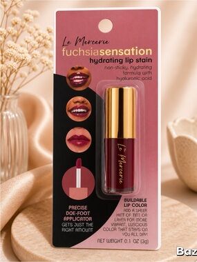 Le Mercerie Fuchsia Sensations hydrating lip stain